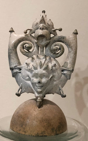 Decorative Element mounted on a 1/2 Sphere
