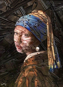 Girl with a Pearl Earring (after Johannes Vermeer)